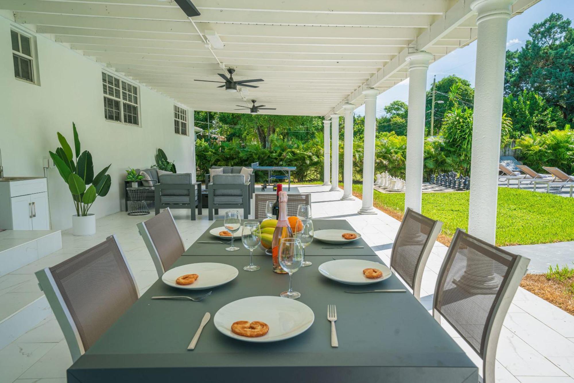 New Tropical Oasis Retreat In Miami Villa Exterior foto