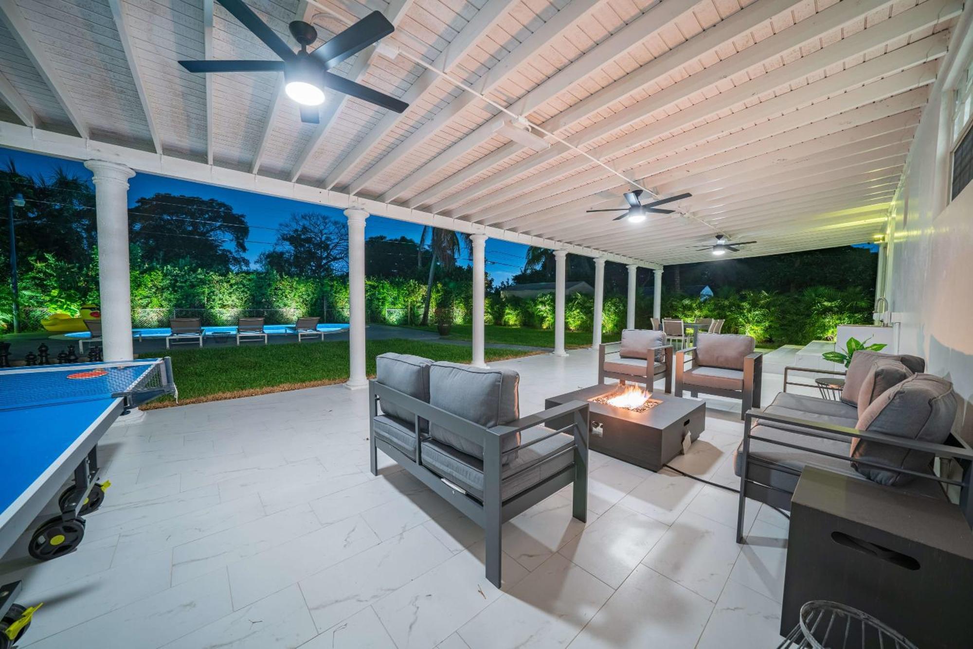 New Tropical Oasis Retreat In Miami Villa Exterior foto